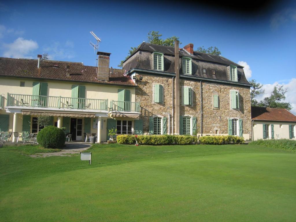 Hotel Helios - Golf Salies-de-Béarn Exteriör bild