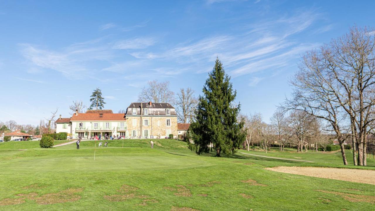 Hotel Helios - Golf Salies-de-Béarn Exteriör bild